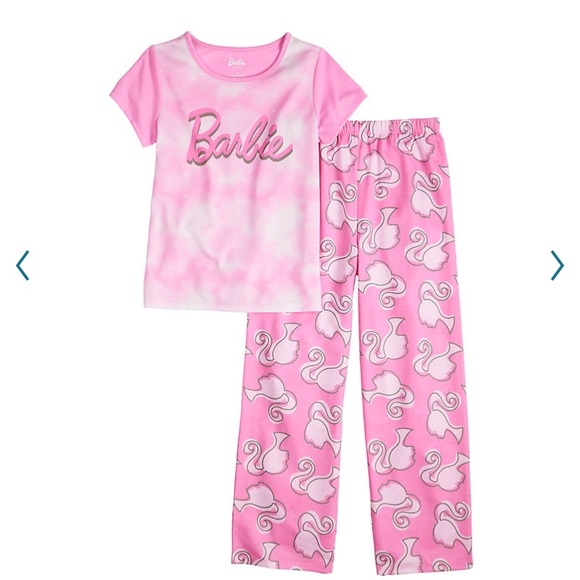 Barbie pajamas new with tags size 12 - Picture 3 of 4